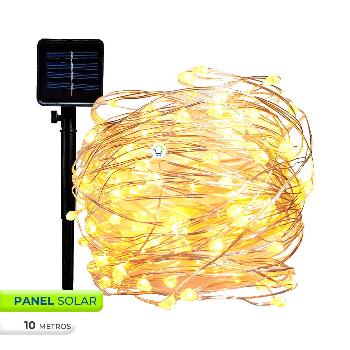 Luz Micro Led Solar Alambre